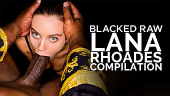 Lana Rhoades' Tatoverede Krop Får En Ordentlig Omgang I Denne Blacked Video.