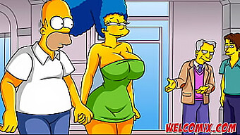 La Donna Matura Più Sexy In Circolazione! Simpsons Hentai Con Porno Animato